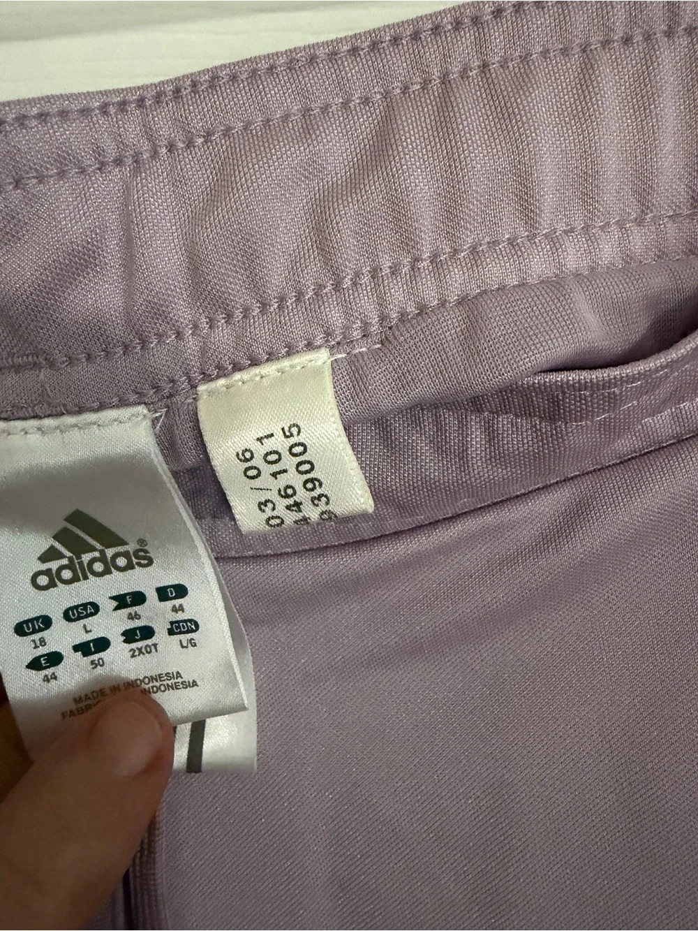 adidas soft lavender